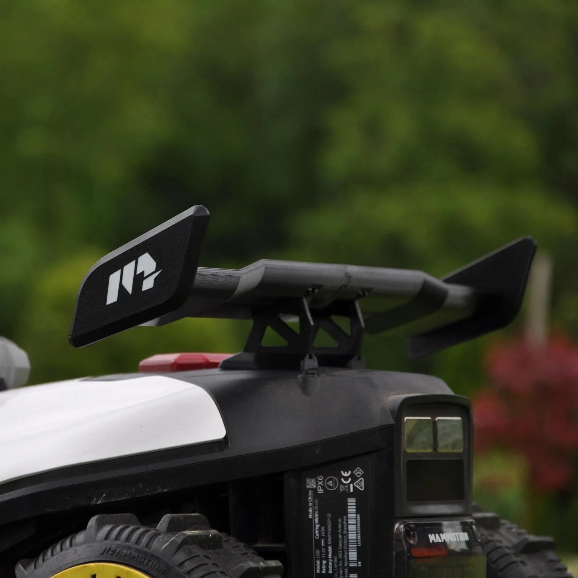 Dekorativer Heckspoiler für Mammotion Luba 1, 2, 2X, Mini, Yuka & Yuka Mini - Exact Designs