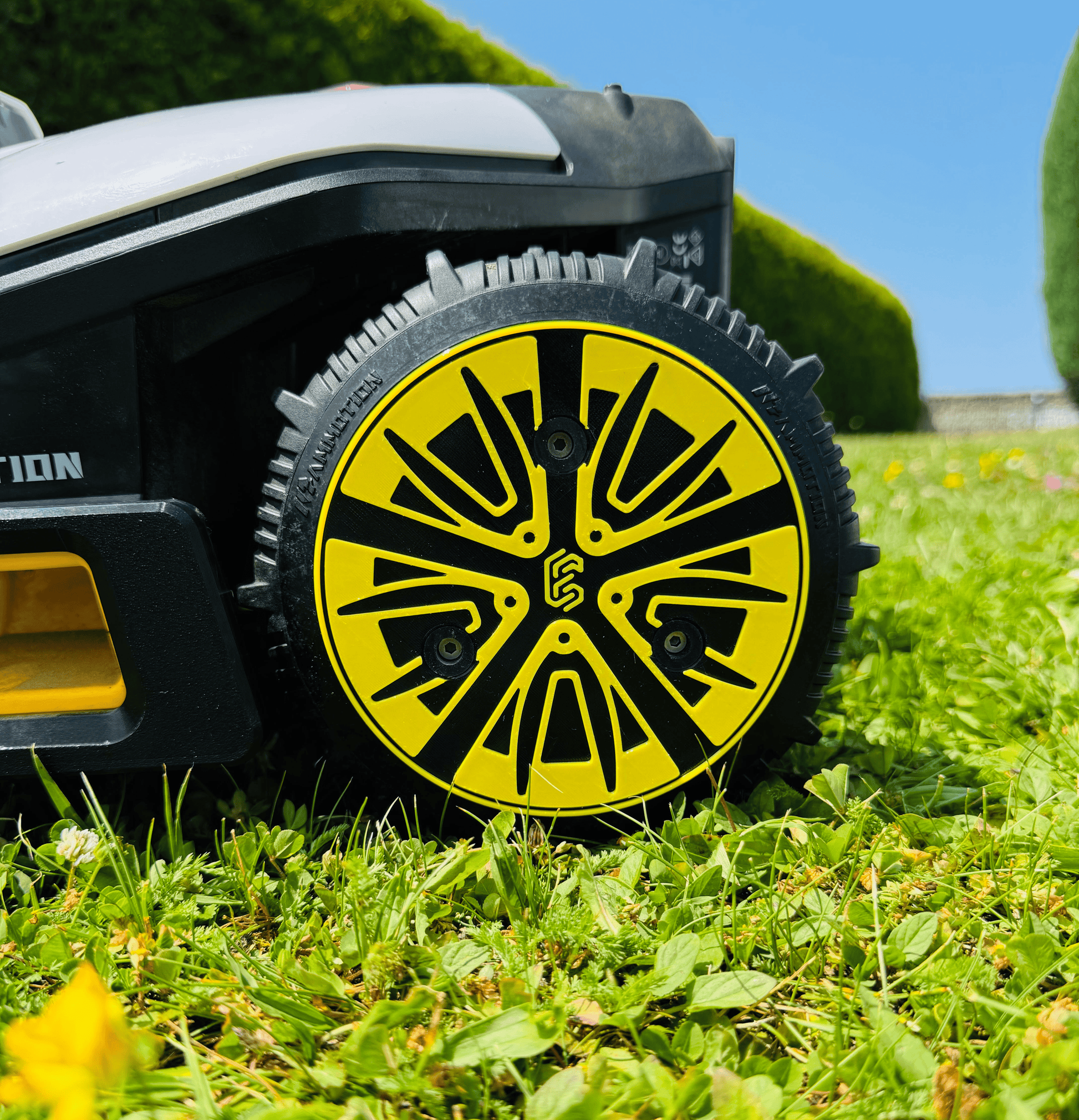 Mammotion Luba 1, 2, 2X & Mini – Radkappen im Sport - Stil - Exact Designs