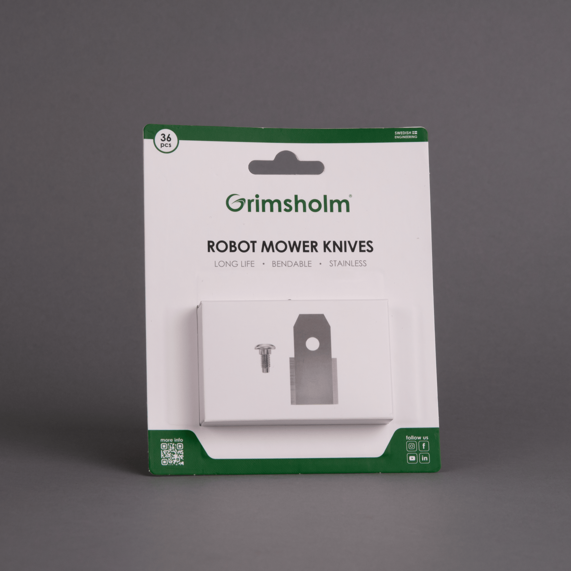 Replacement Blades for Husqvarna Automower, Gardena & McCulloch - Exact Designs