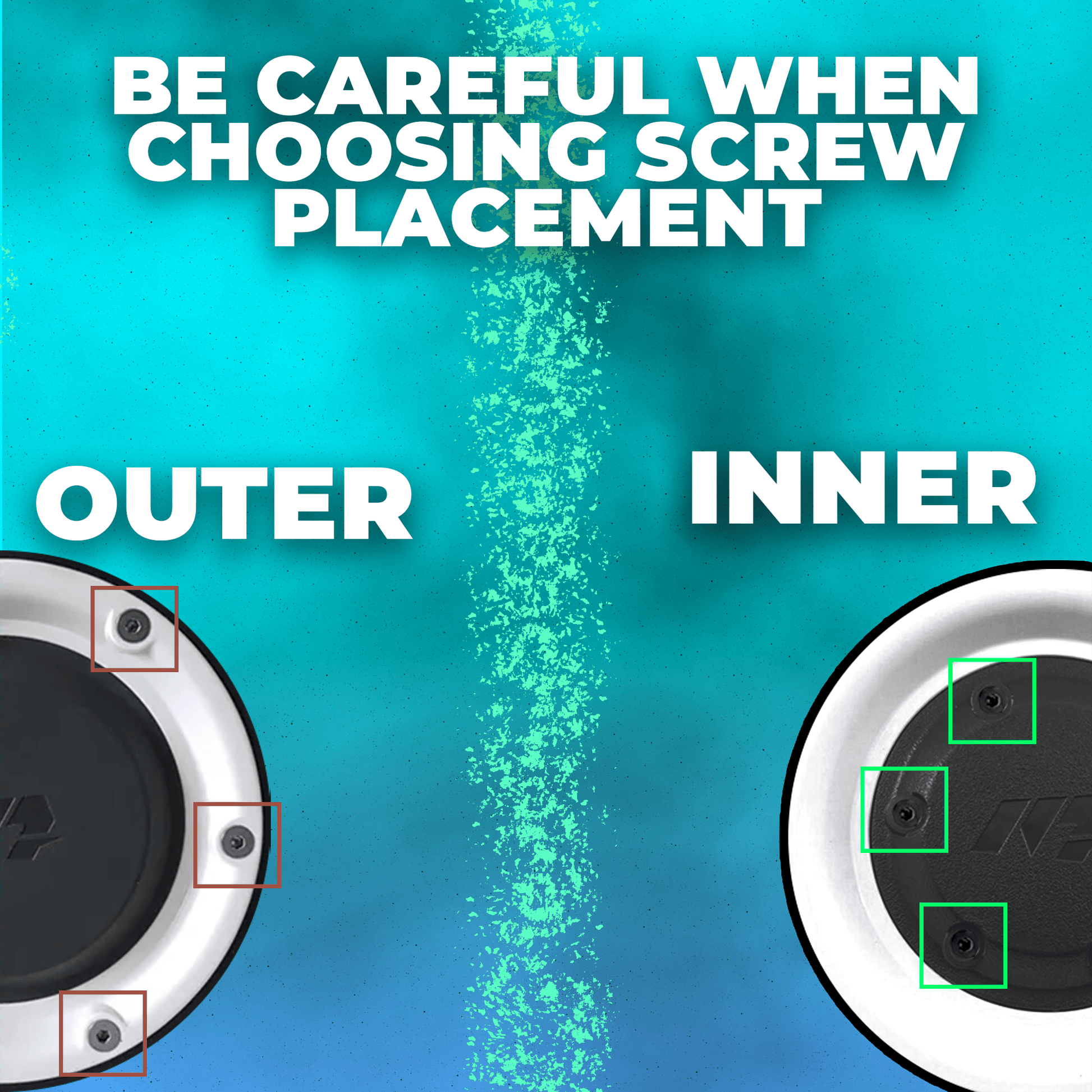 Wheel Covers with Spikes for Mammotion Luba 1 / 2 / 2X / Mini - Exact Designs